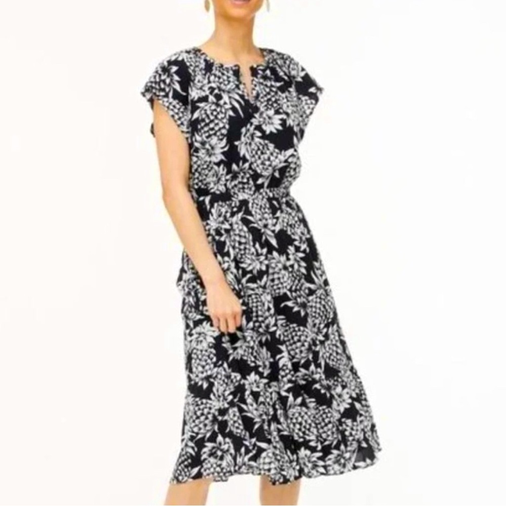 J. CREW Sleeveless Crinkle Dress, sz 4